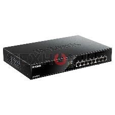 Коммутатор D-Link DGS-1008MP/A2A/B1A, Layer 2 unmanaged Gigabit Switch with PoE and Green Ethernet power save technology