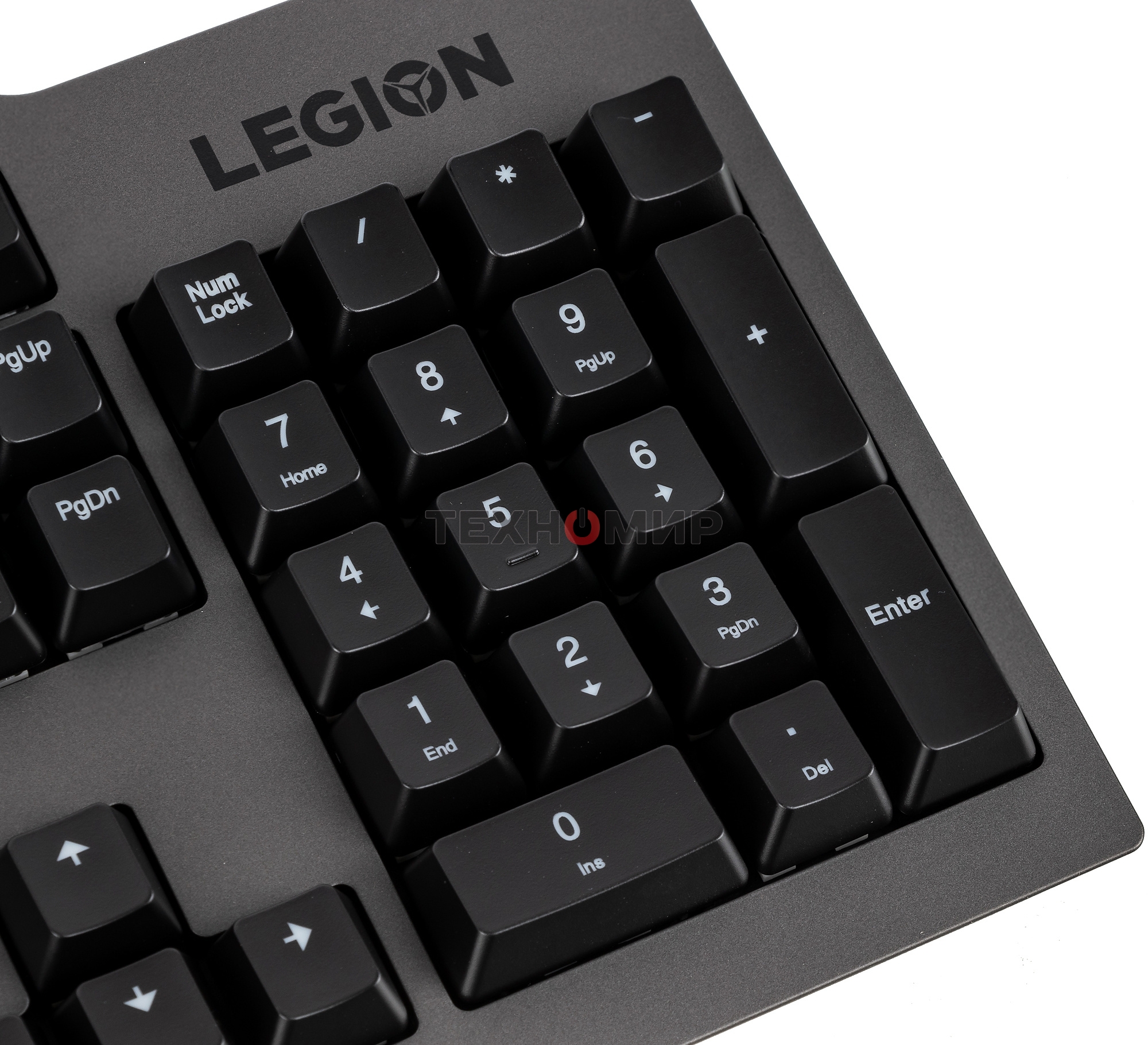 Клавиатура Lenovo Legion K500 RGB Mechanical проводная, USB Type-A, серый