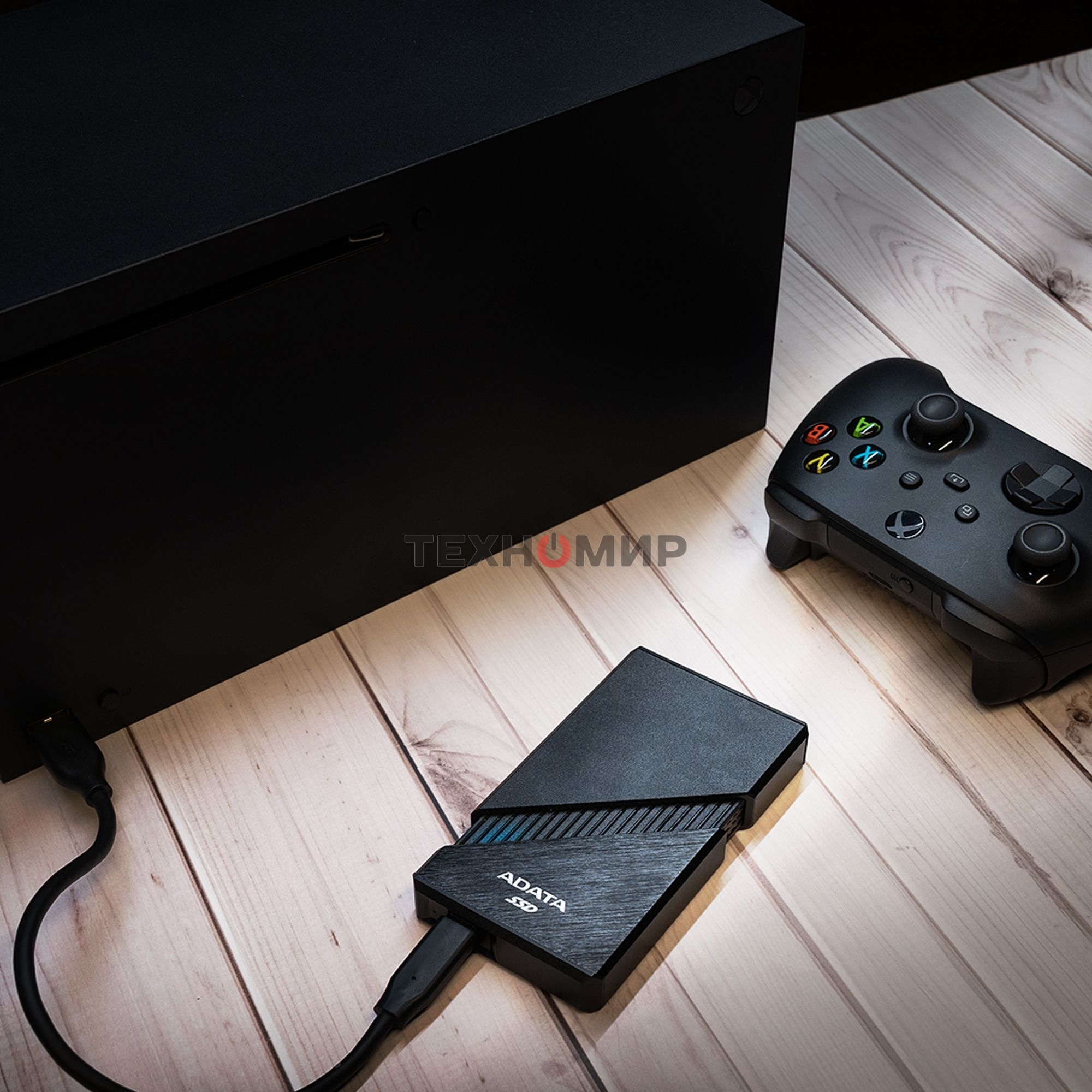 Внешний SSD ADATA SE920, 2Tb, USB 4 Type-C, R/W 3800/3700, черный