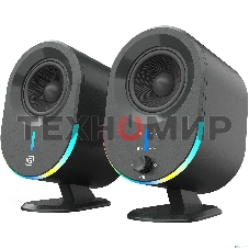 Акустическая система Оклик OK-303A 2.0 черный 20Вт BT