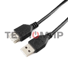 Кабель Gembird PRO USB 2.0 удлинительный 4.5м AM/AF позол. контакты, пакет