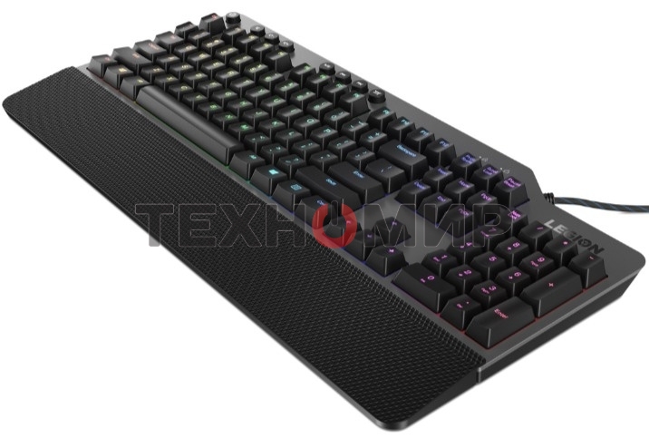 Клавиатура Lenovo Legion K500 RGB Mechanical проводная, USB Type-A, серый
