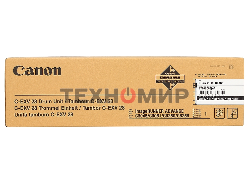 Фотобарабан Canon C-EXV28Bk для iR C5045/C5051/C5250/C5255 . черный. 44000 страниц.