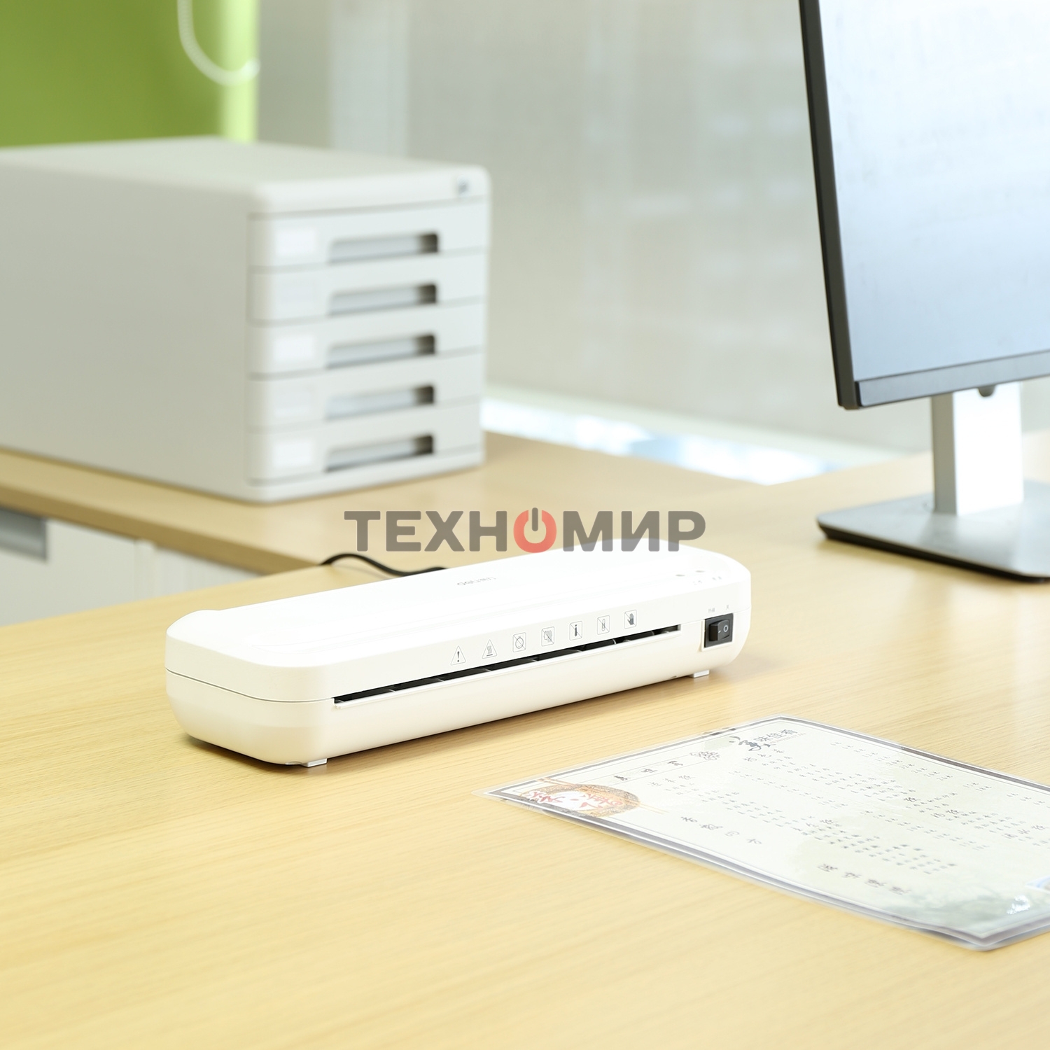 Ламинатор Deli E2132 A4 (70-100мкм) 22см/мин реверс