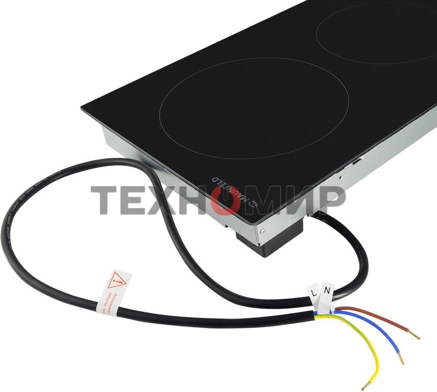 Варочная панель Maunfeld EVCE.292-BK ДОМИНО, ЧЕРНОЕ стекло