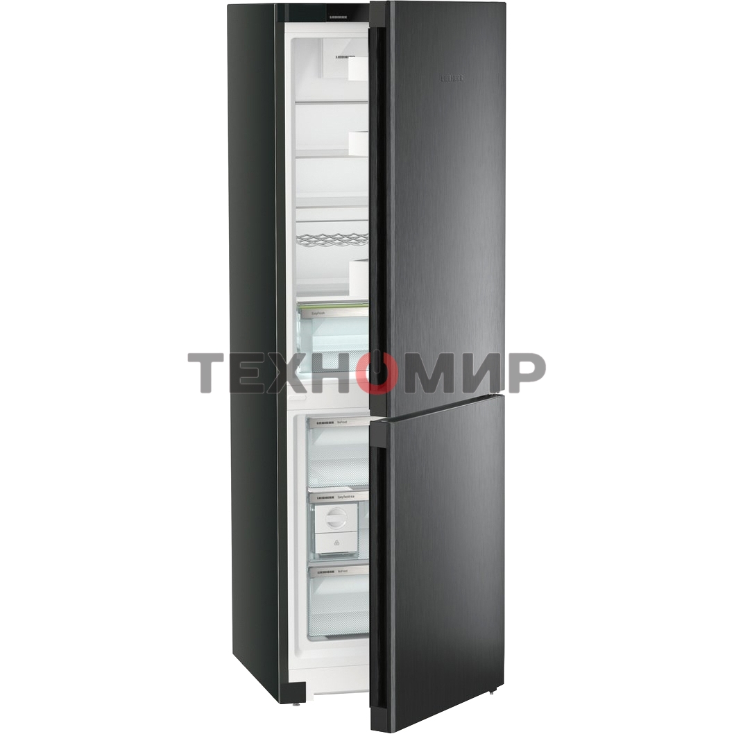 Холодильник Liebherr CNBDB 5223-22 001 черная нержавеющая сталь двухкамерный 225/94л морозилка снизу, No Frost