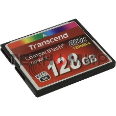 Флеш карта CF 128Gb, Transcend Ultra Speed 800X