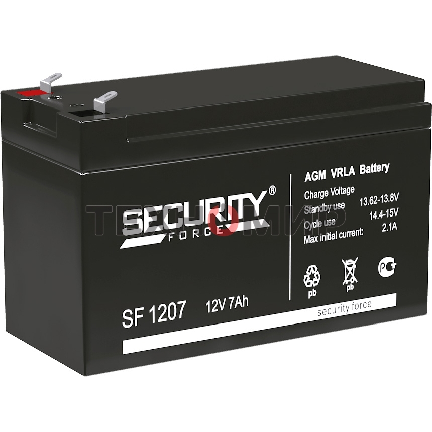 Батарея для ИБП Delta Security Force SF 1207 (12V 7Ah)