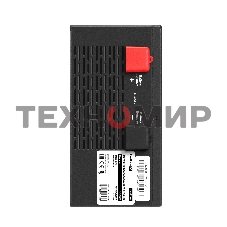 Источник бесперебойного питания (инвертор, синус, для котла, PF=1, настенный) ExeGate IdealSine SR-1500.LCD.2SH  1500VA/1500W, чистая синусоида, цветной LCD-дисплей, 2*Schuko, настенный, черный