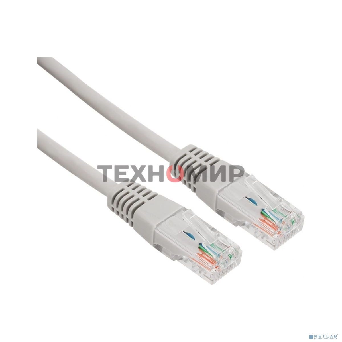Пaтч-корд U/UTP Rexant, cat.5e, RJ45-RJ45, неэкранированный, LSZH серый, 5м