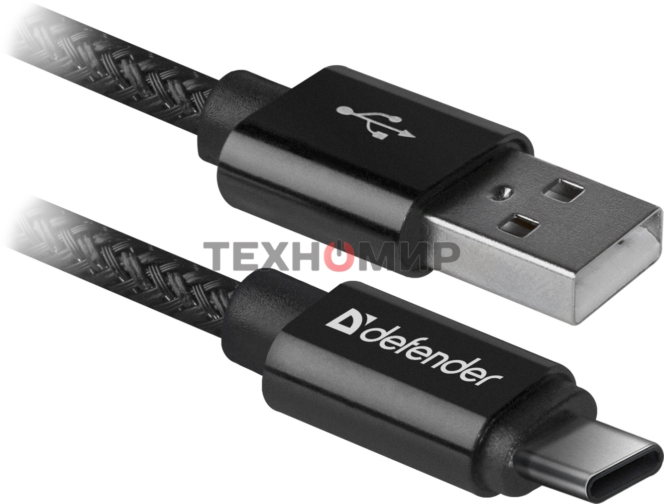 Кабель Defender USB2.0 TO TYPE-C 1M черный USB09-03T