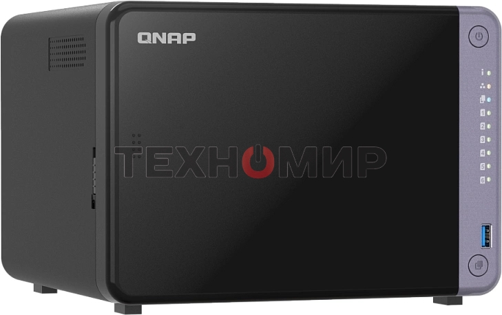 Сетевое хранилище NAS Qnap TS-632X-4G 6-bay настольный Alpine AL-524