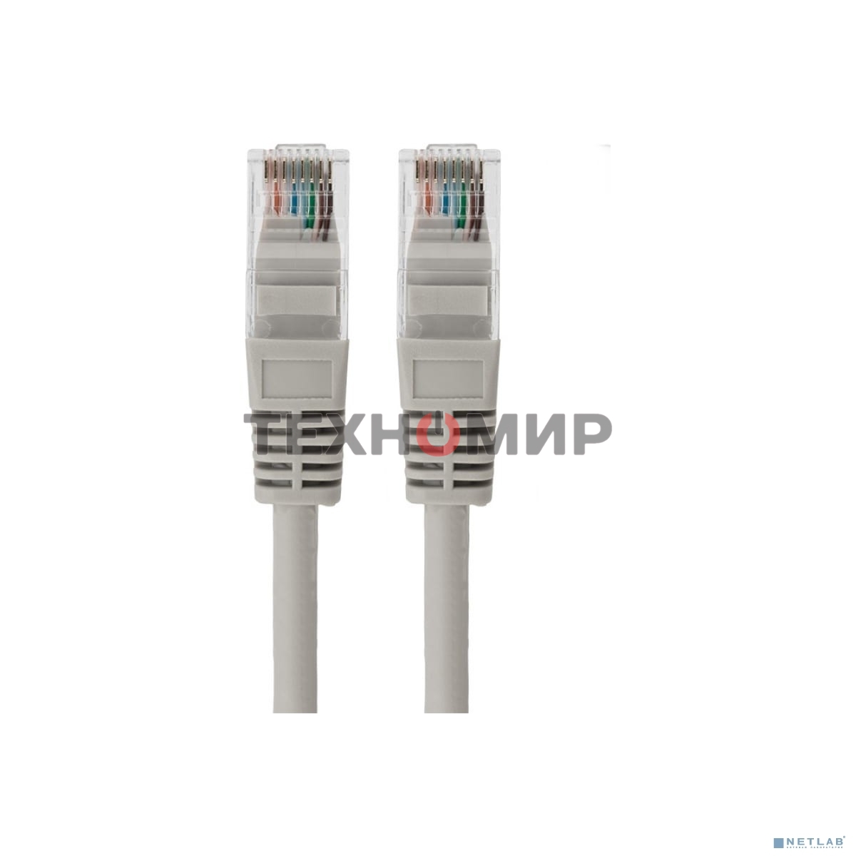 Пaтч-корд U/UTP Rexant, cat.5e, RJ45-RJ45, неэкранированный, LSZH серый, 5м
