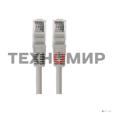Пaтч-корд U/UTP Rexant, cat.5e, RJ45-RJ45, неэкранированный, LSZH серый, 5м