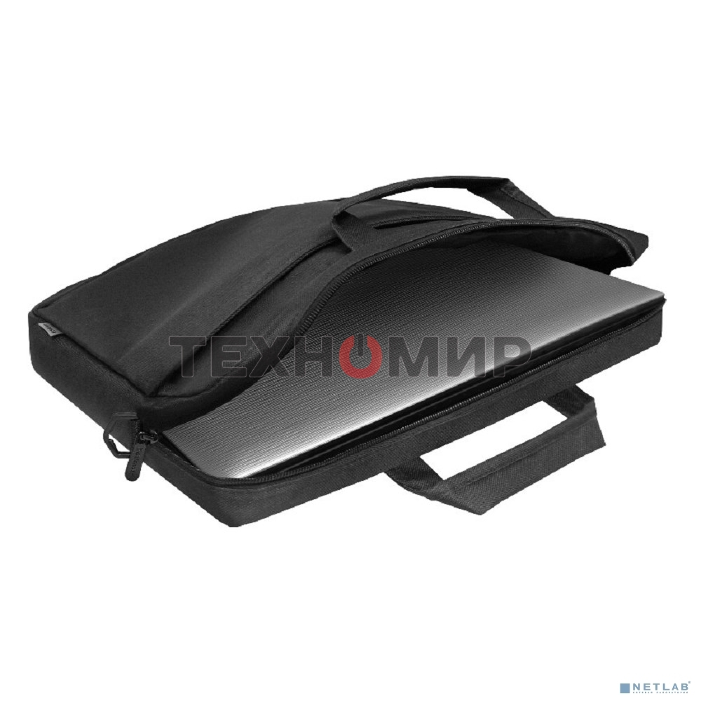 Сумка для ноутбука Defender Monte 17'' черный, органайзер 