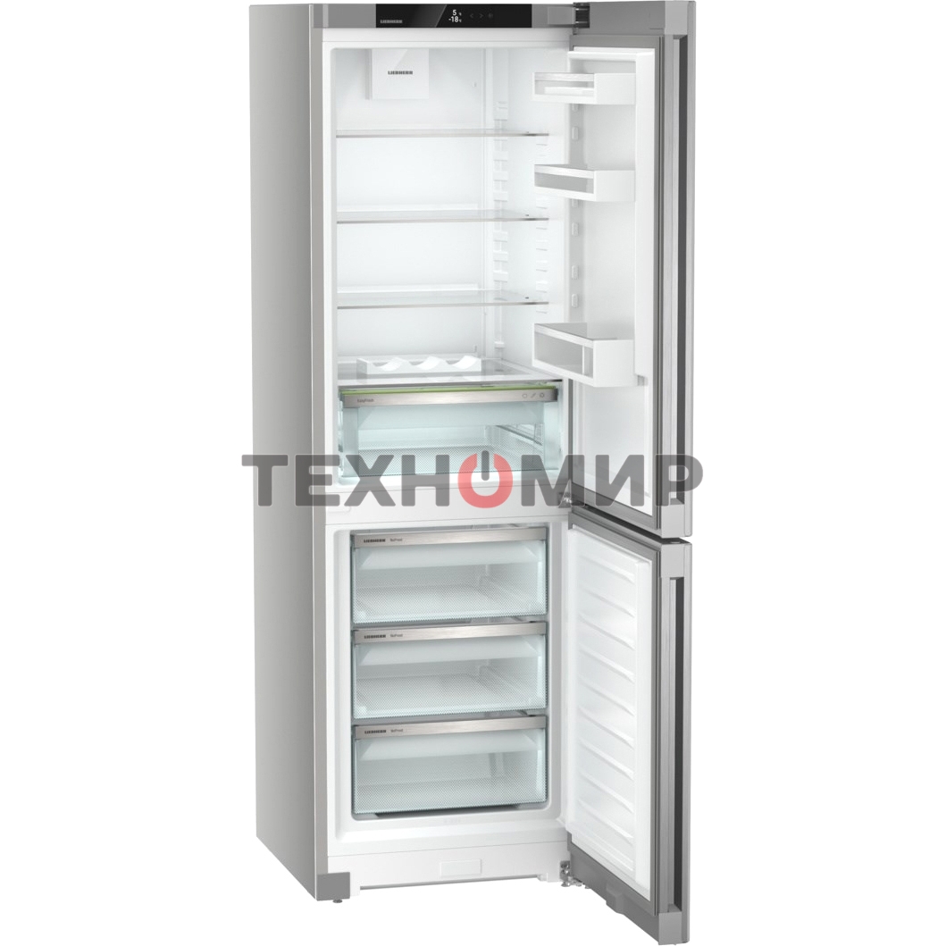 Холодильник Liebherr CNSFD 5203-22 001 серебристый двухкамерный 225/94 л морозилка снизу, No Frost