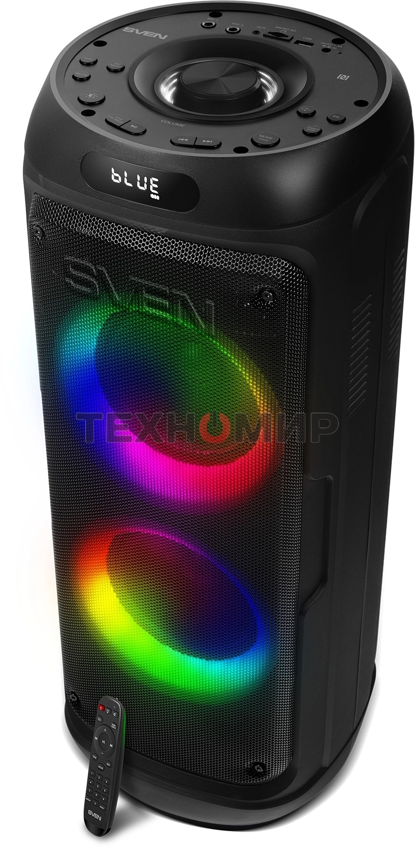 Мобильные колонки Sven PS-770 2.0 черный 2x50W Bluetooth