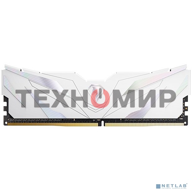 Оперативная память NETAC, DDR4, 16GB (1x16GB), 2666MHz, CL19, DIMM, с радиатором, белый