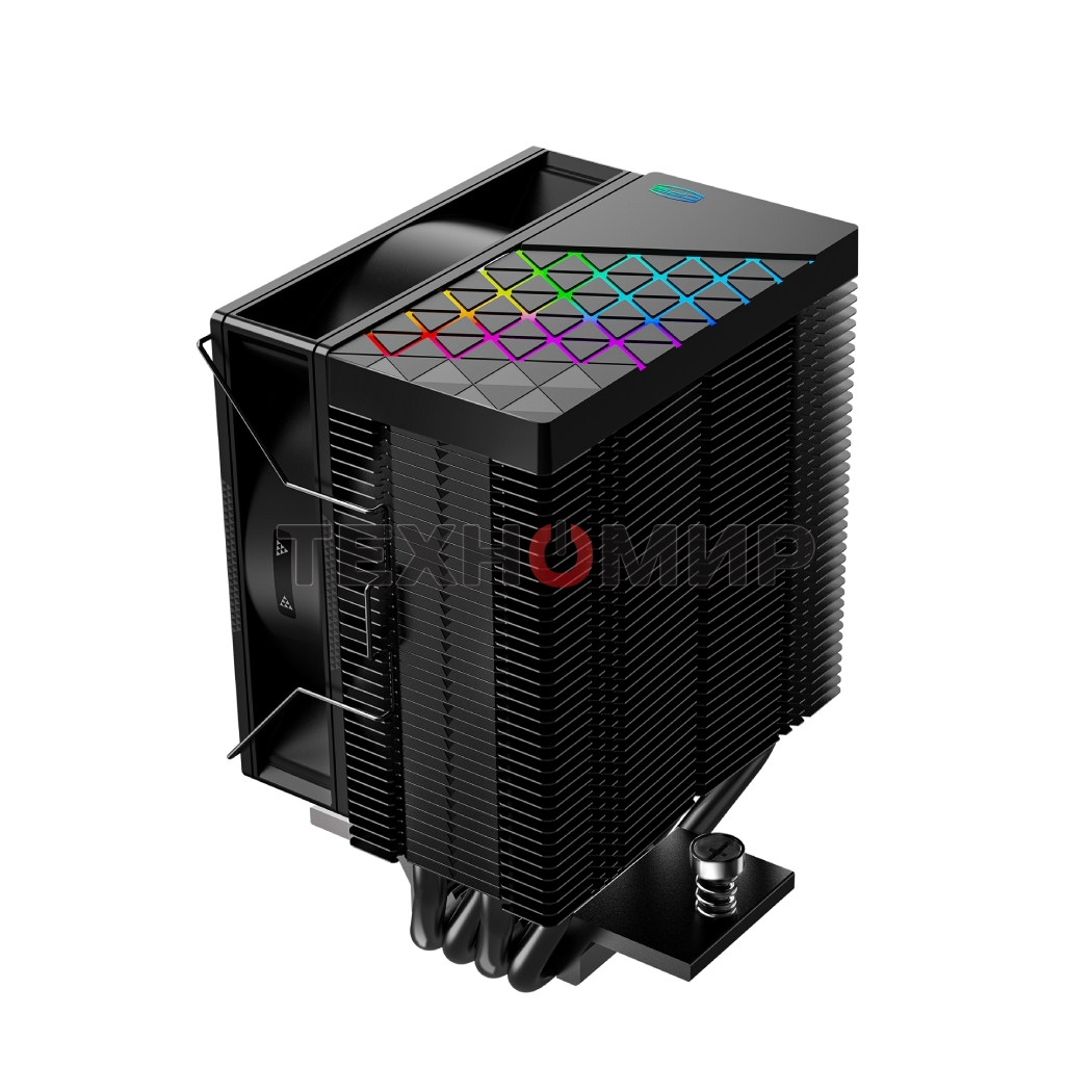 Кулер PCCooler R400 ARGb черный 92мм алюминий+медь 2200r m 30db 4-pin 180W 133мм