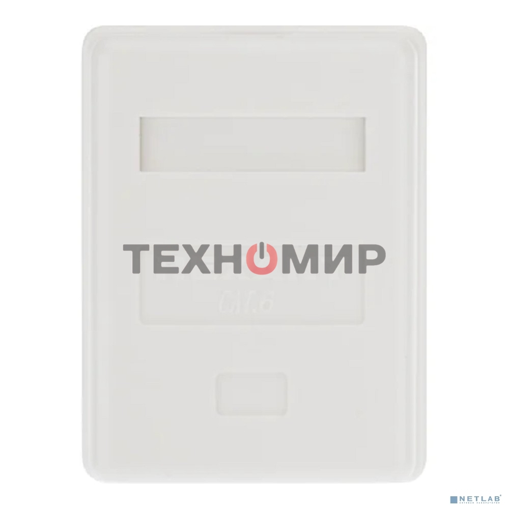 Розетка компьютерная внешняя Rexant 1-порт RJ-45 (8P8C), UTP неэкранированная, категория 6