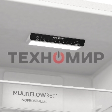 Холодильник Gorenje NRK6201EW4 белый двухкамерный 235/96 л морозилка снизу, No Frost