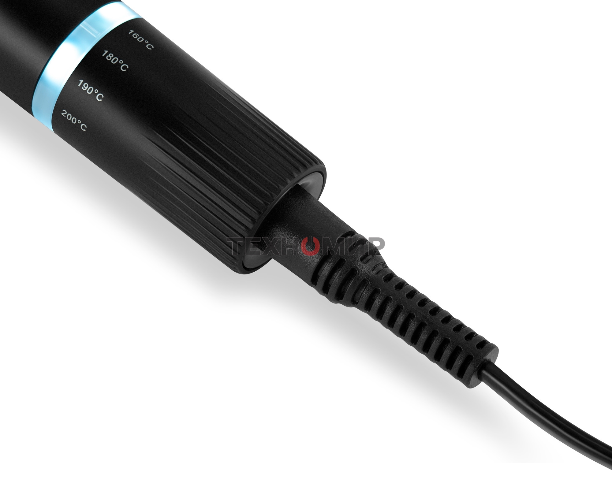 Щипцы Hyundai H-HS1422 40Вт макс.темп.:200С покрытие:керамико-турмалиновое черный