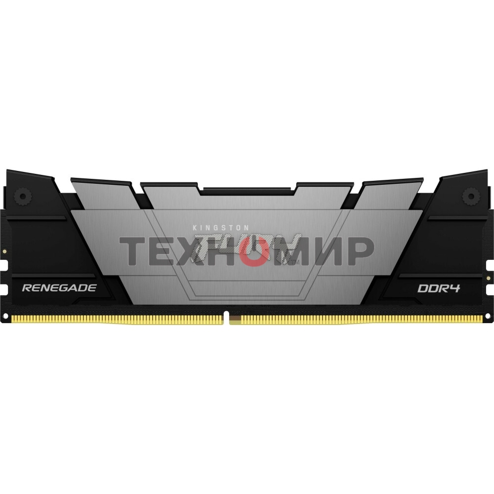 Оперативная память Kingston Fury Renegade, DDR4, 32Gb (2x16Gb), 3600MHz, CL16, DIMM, с радиатором, черный