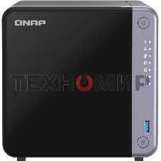 Сетевое хранилище NAS Qnap TS-432X-4G 4-bay настольный Alpine AL-524