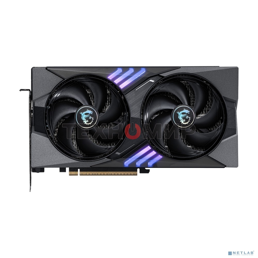 Видеокарта MSI RTX 5060 Ti 16G GAMING, NVIDIA RTX 5060 Ti, 16 ГБ GDDR7, 128 бит, PCI-e 5.0, 1xHDMI, 3xDP, 2587 МГц