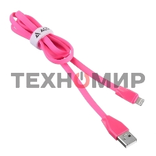 Кабель USB ACD-Life Lightning - USB-A TPE, 1м, маджента