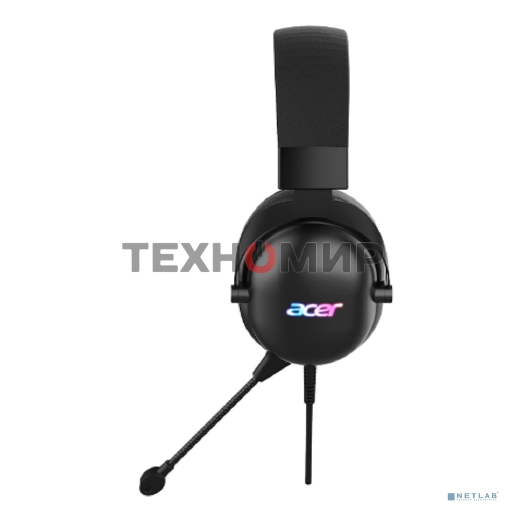 Гарнитура проводная с микрофоном Acer AHW122 черный 2.1м мониторные USB оголовье (ZL.HDSCC.01U)