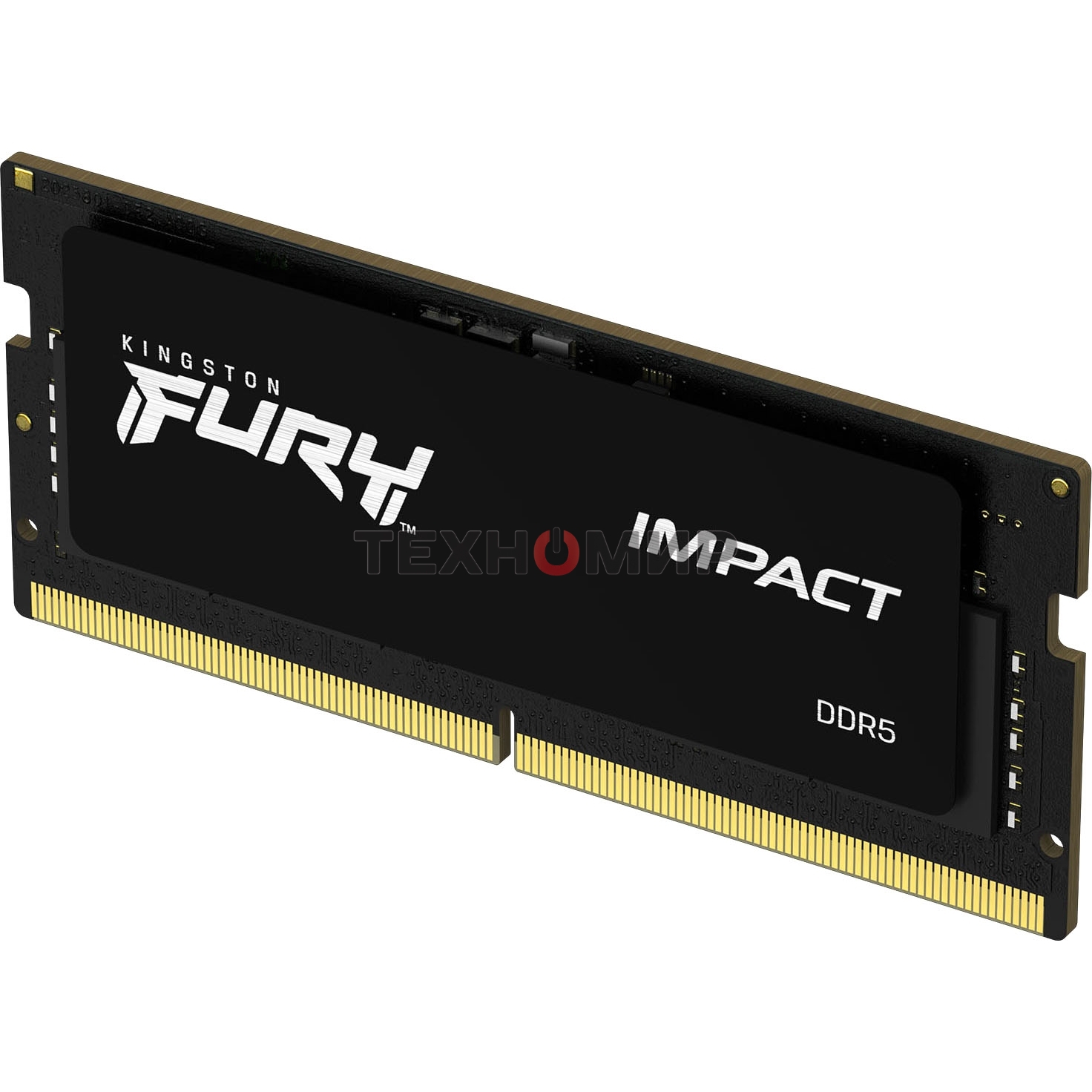 Оперативная память Kingston Fury Impact, DDR5, 8GB (1x8GB), 4800MHz, CL38 SO-DIMM