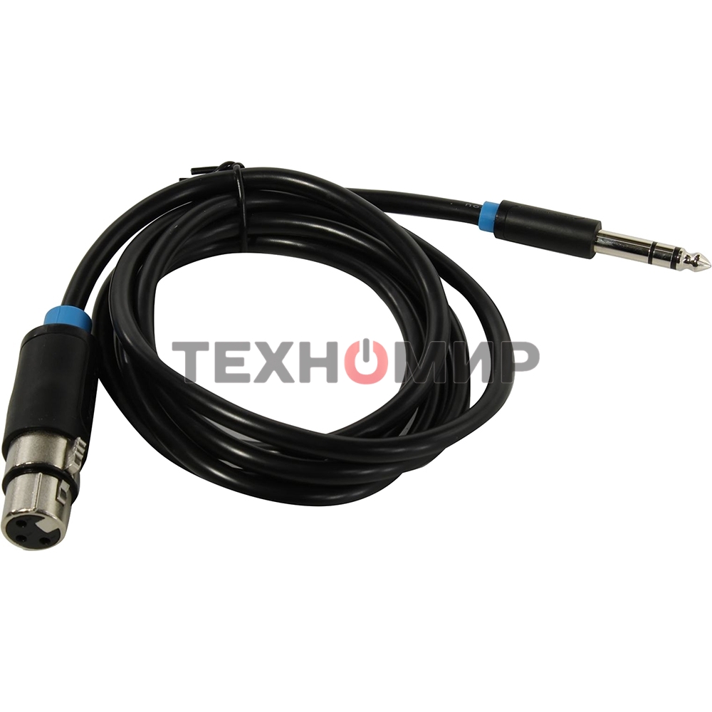 Кабель Vention аудио Jack 6.5 M/XLR F - 1.5м