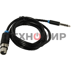 Кабель Vention аудио Jack 6.5 M/XLR F - 1.5м