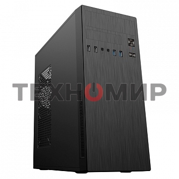 Компьютерный корпус MidiTower Powerman DA812BK черный PM-500ATX-F 2хUSB 2.0+2хUSB 3.0 Audio ATX