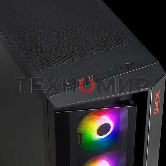 Компьютерный корпус ADATA XPG CRUISERST черный Mid-Tower, Micro-ATX, Mini-ITX, Standard-ATX