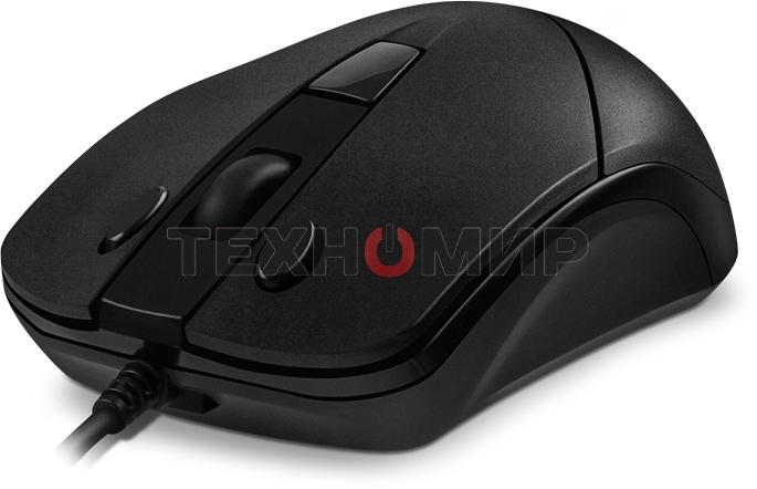 Мышь проводная SVEN RX-95 черный, 4000 dpi, USB, кнопки - 6