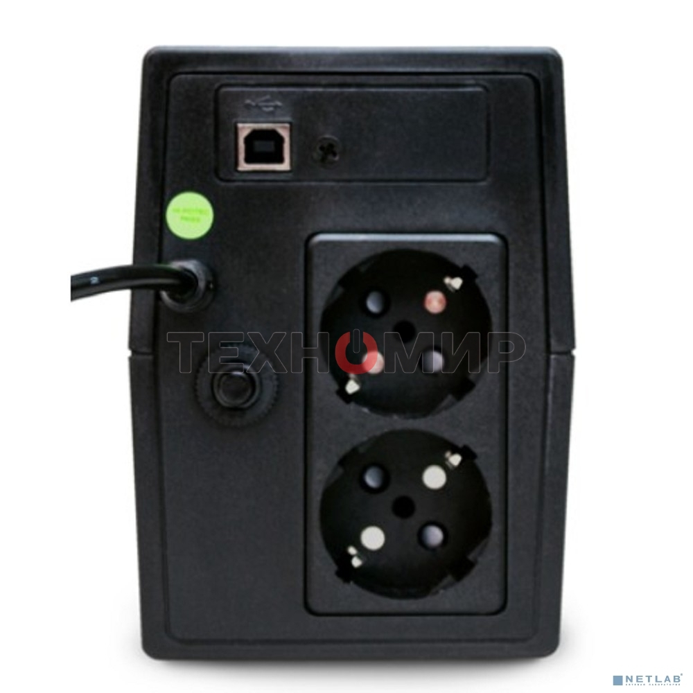 Источник бесперебойного питания UPS POWERMAN Back Pro 850 PLUS, line-interactive