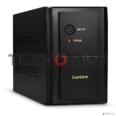 Источник бесперебойного питания ExeGate EX292614RUS SpecialPro UNB-3000.LED.AVR.3SH.2C13.RJ.USB 3000VA/1800W,LED, AVR,3*Schuko+2*C13,RJ45/11,USB, металлический корпус, черный