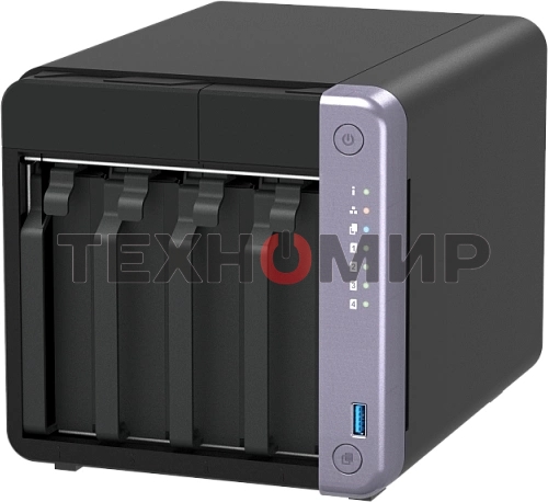 Сетевое хранилище NAS Qnap TS-432X-4G 4-bay настольный Alpine AL-524