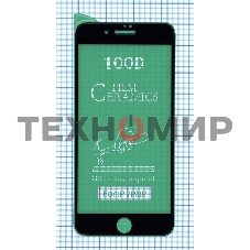 Керамическая пленка (стекло) для Iphone 7/8 plus черный