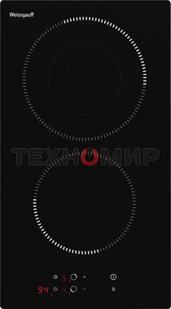 Индукционная варочная панель стеклокерамическая Weissgauff HV 312 BM