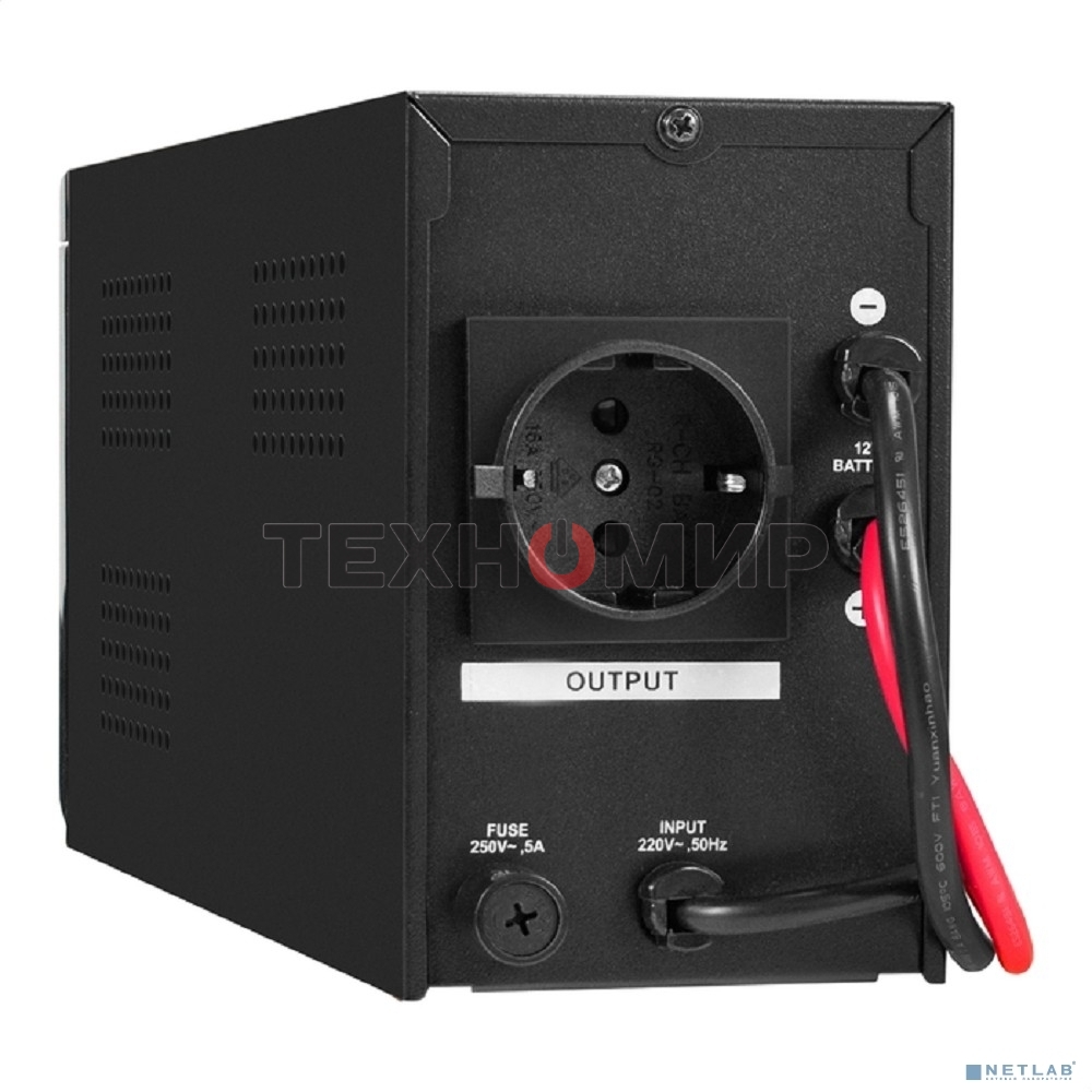 Источник бесперебойного питания (инвертор, синус, для котла) ExeGate SineTower SZ-600.LCD.AVR.1SH <600VA/360W, чистый синусоида, LCD дисплей, AVR, 1*Schuko, линейно-интерактивный, внешняя батарея 12В до 200Ач, Black>