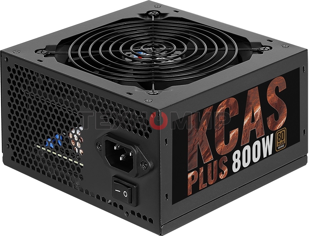Блок питания Aerocool/Formula KCAS-800W, 800Вт, PLUS 80 PLUS Bronze, 120мм, черный