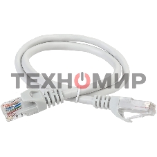 Патч-корд cat.5е UTP 2м сер. GENERICA ITK PC01-C5EU-2M-G