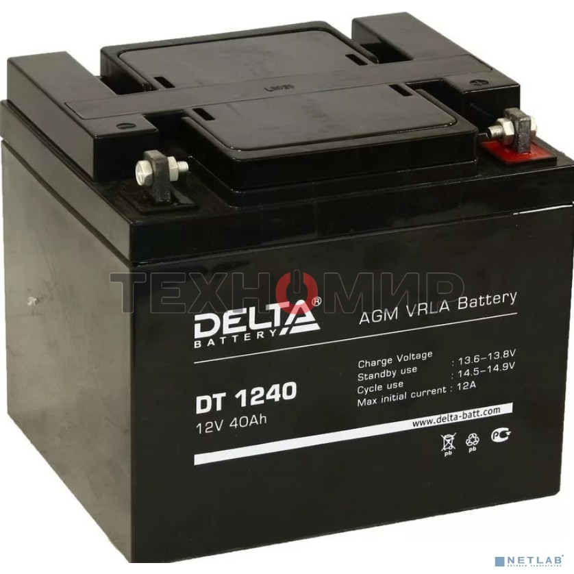 Батарея для ИБП Delta DT 1240 (12V, 40Ah)
