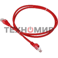 Патч-корд LSZH UTP кат.6, 2.0 м, красный