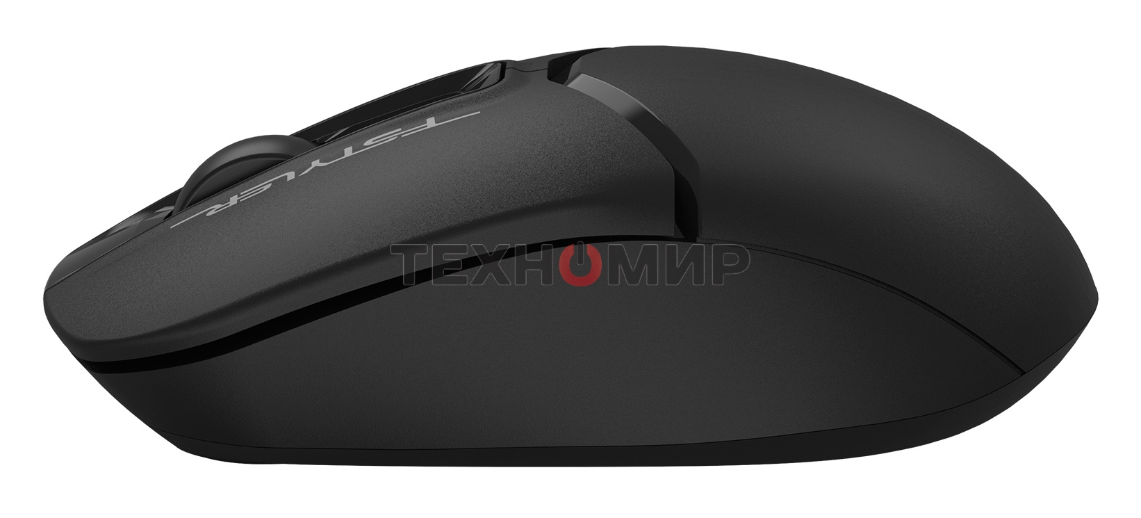 Мышь беспроводная A4Tech Fstyler FG12 черный, 1200 dpi, радиоканал, USB, кнопки - 3
