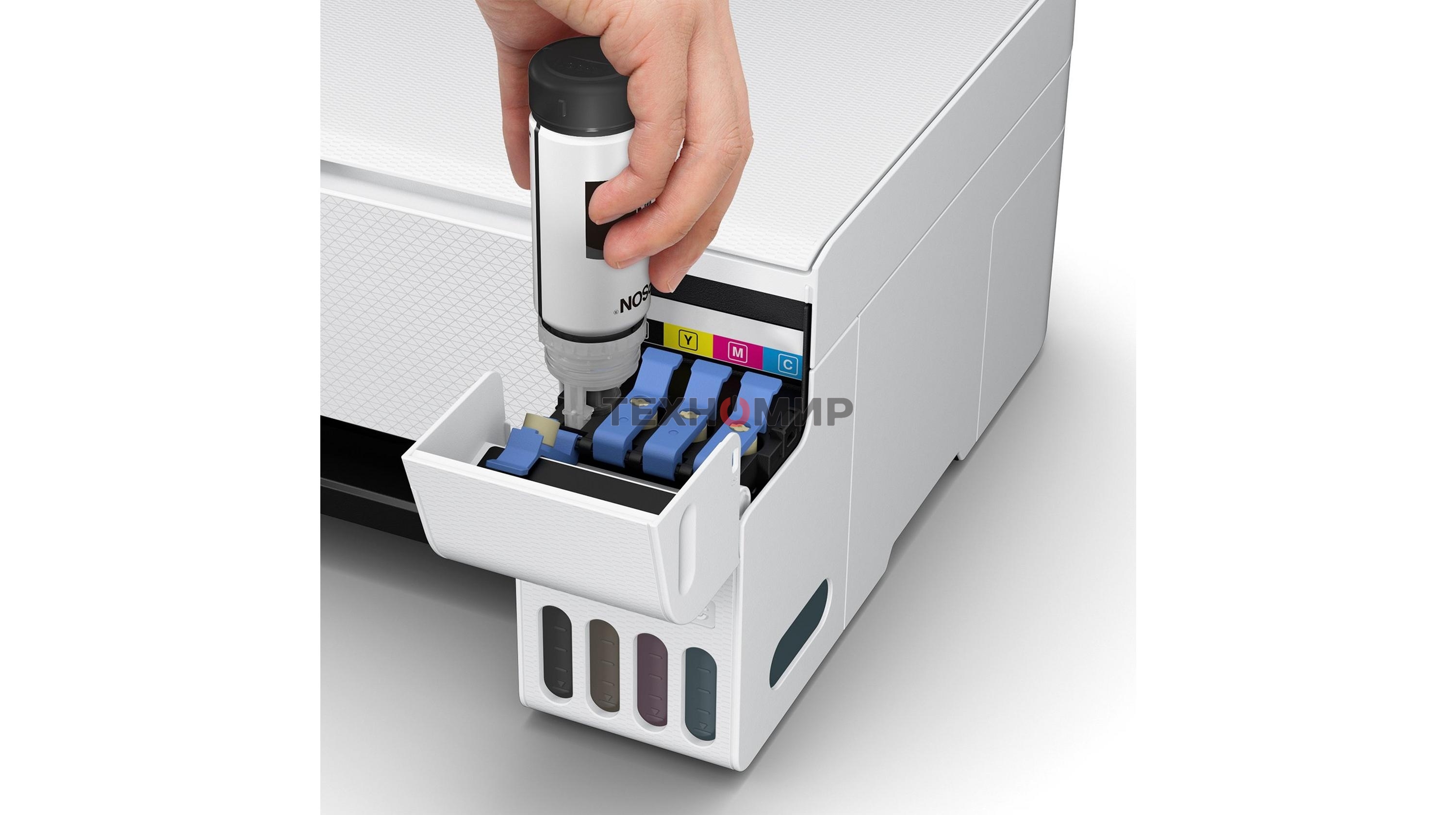 МФУ струйное Epson L3256 (C11CJ67407/C11CJ67414/C11CJ67421/C11CJ67519/C11CJ67504/C11CJ67524/C11CJ67516), A4 цветное, печ. до 10 стр/мин. (ч/б) до 5 стр/мин. (цвет), 1440 x 5760 dpi (печать) 1200x2400dpi (скан.), USB, Wi-Fi