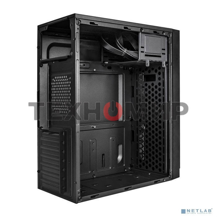 Компьютерный корпус Miditower ExeGate AA-442U2-AA450 (ATX, AA450 8 см, 1хUSB+2хUSB 3.0, аудио, черный)